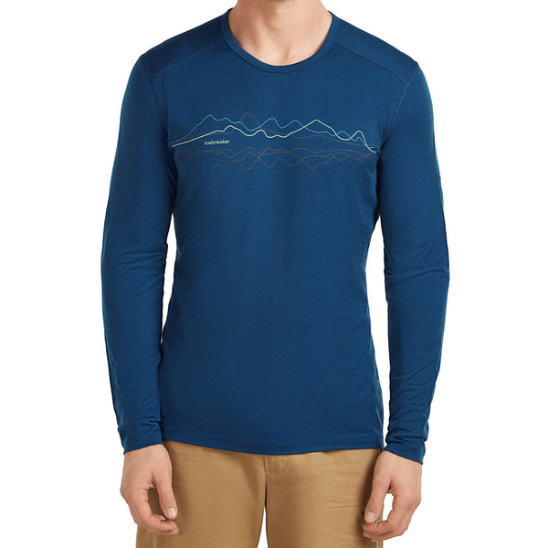 Merino 200 Oasis Icebreaker Men's LS Crewe
