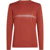 Merino 200 Oasis Snow Wave Men's LS Crewe