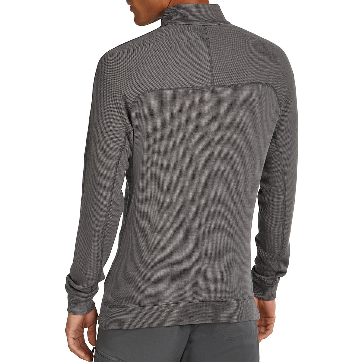 Merino Blend 260 Waffle Knit Wander Men's LS Half Zip