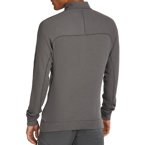 Merino Blend 260 Waffle Knit Wander Men's LS Half Zip