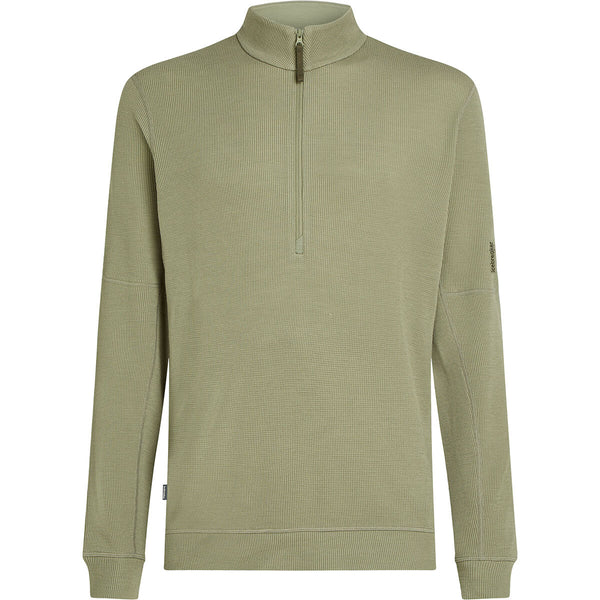 Merino Blend 260 Waffle Knit Wander Men's LS Half Zip