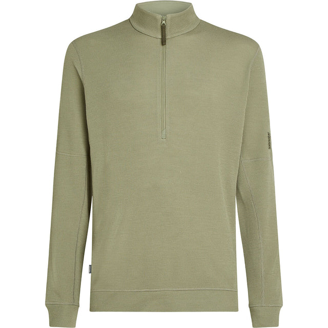 Merino Blend 260 Waffle Knit Wander Men's LS Half Zip