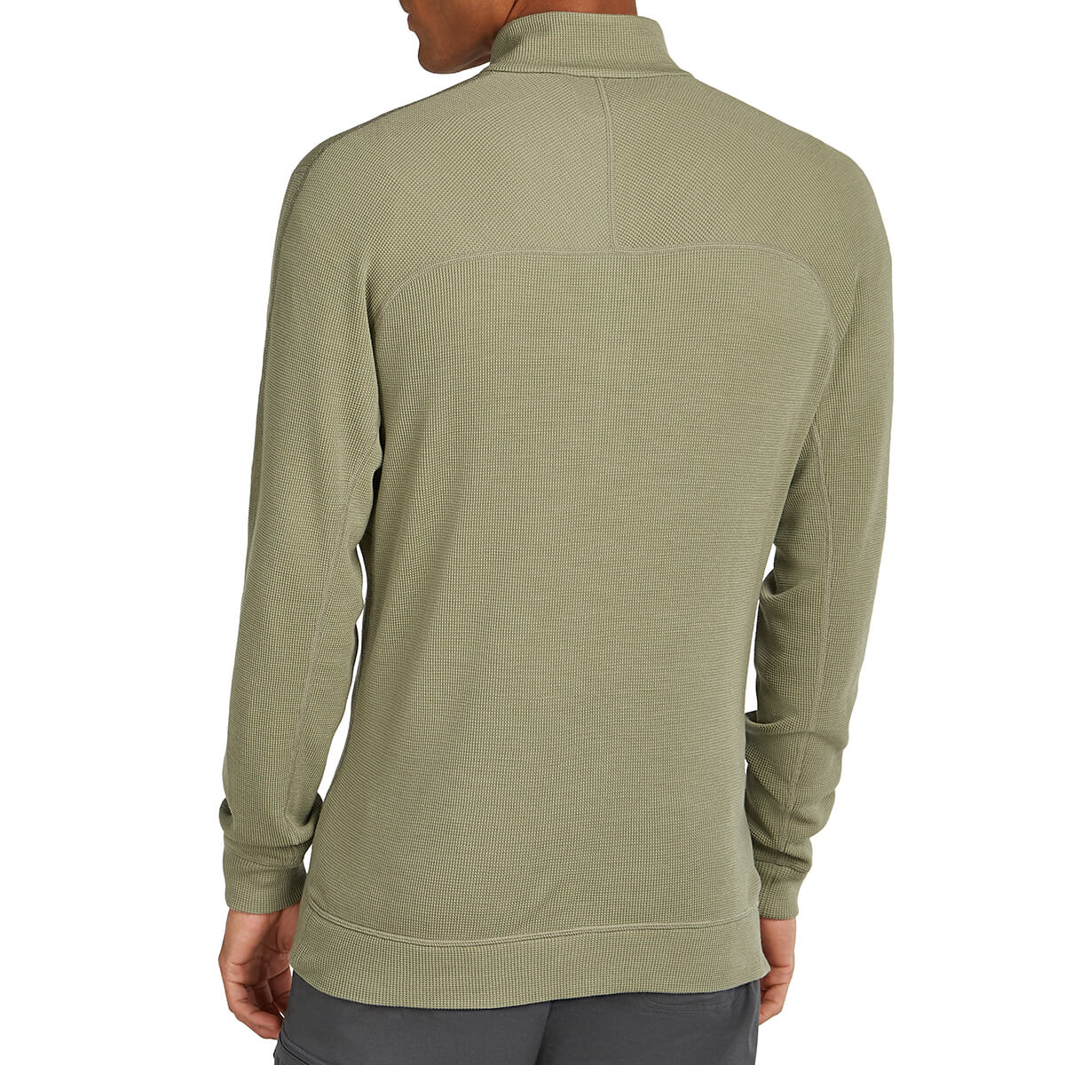 Merino Blend 260 Waffle Knit Wander Men's LS Half Zip