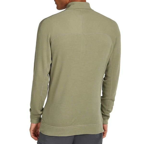 Merino Blend 260 Waffle Knit Wander Men's LS Half Zip