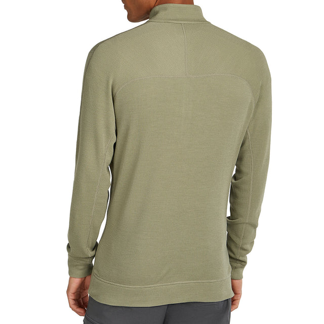 Merino Blend 260 Waffle Knit Wander Men's LS Half Zip