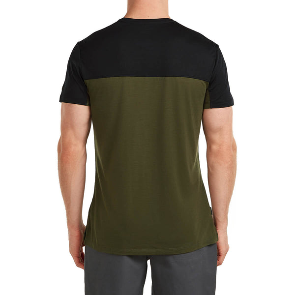 Merino Blend 125 Cool-Lite Sphere Colour Block Men's SS Tee