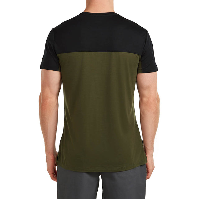 Merino Blend 125 Cool-Lite Sphere Colour Block Men's SS Tee