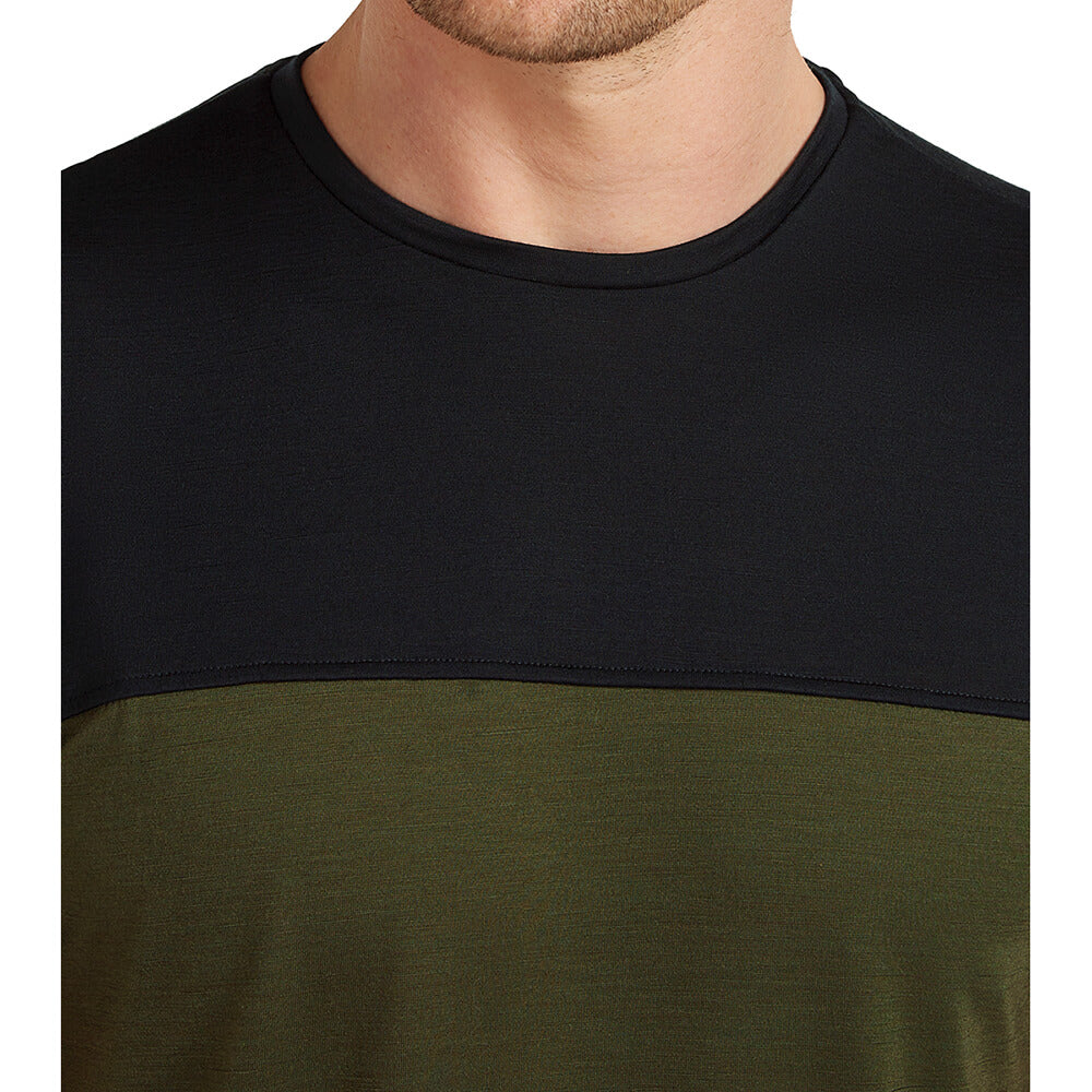 Merino Blend 125 Cool-Lite Sphere Colour Block Men's SS Tee