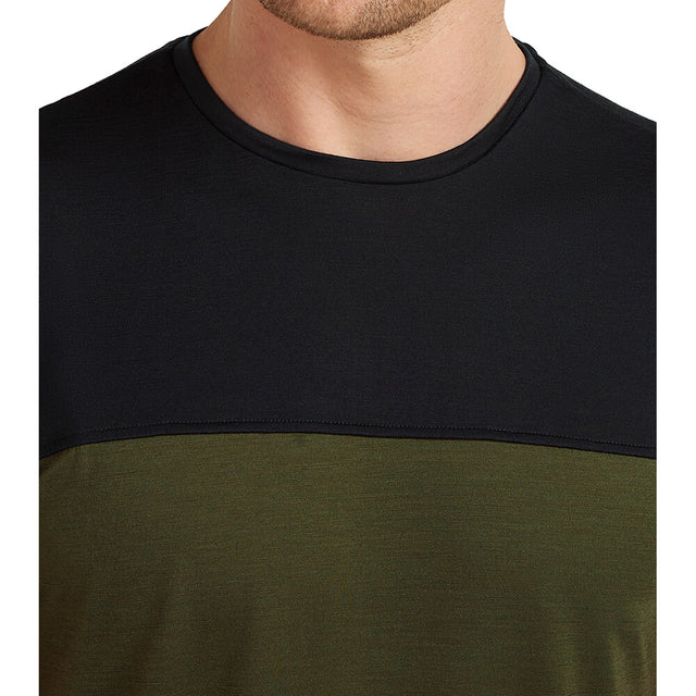 Merino Blend 125 Cool-Lite Sphere Colour Block Men's SS Tee