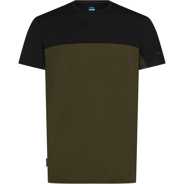 Merino Blend 125 Cool-Lite Sphere Colour Block Men's SS Tee