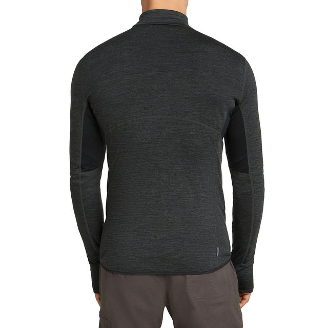 Merino Blend 200 RealFleece Descender Men's LS Half Zip