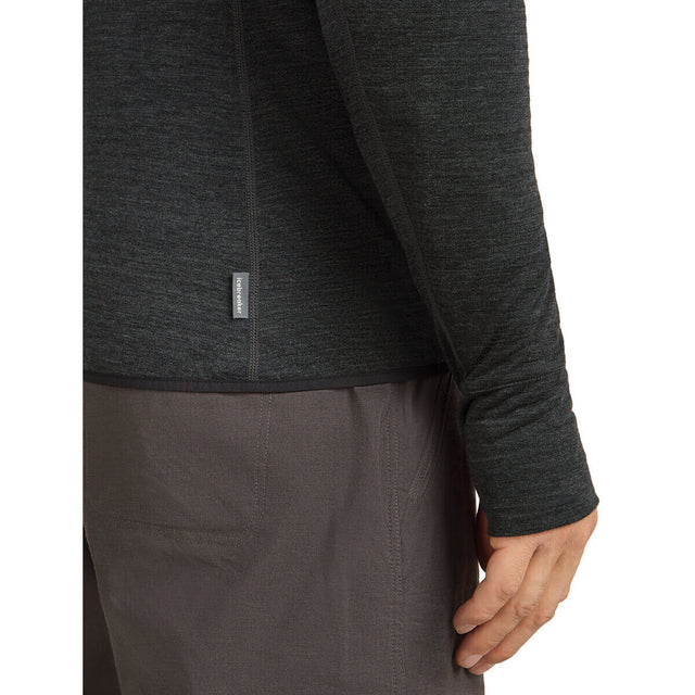 Merino Blend 200 RealFleece Descender Men's LS Half Zip