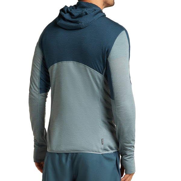Merino Blend 200 RealFleece Descender Men's LS Zip Hoodie