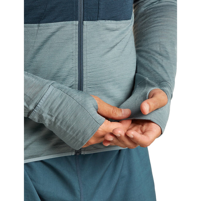Merino Blend 200 RealFleece Descender Men's LS Zip Hoodie