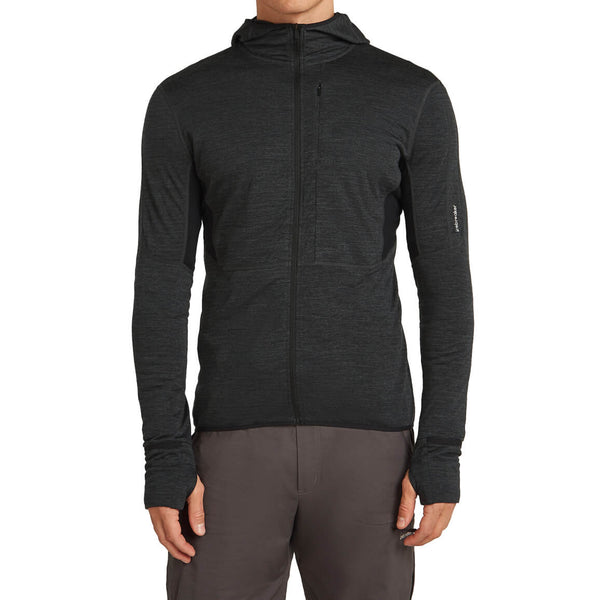 Merino Blend 200 RealFleece Descender Men's LS Zip Hoodie