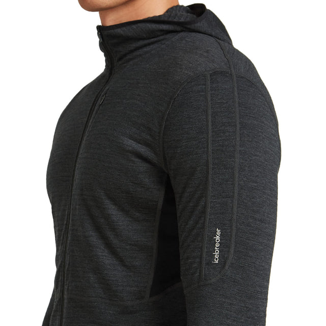 Merino Blend 200 RealFleece Descender Men's LS Zip Hoodie