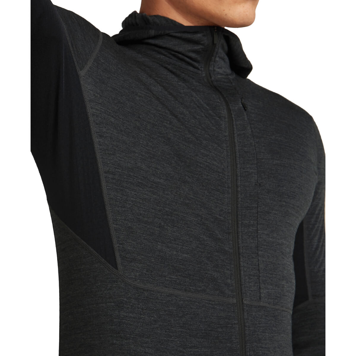 Merino Blend 200 RealFleece Descender Men's LS Zip Hoodie