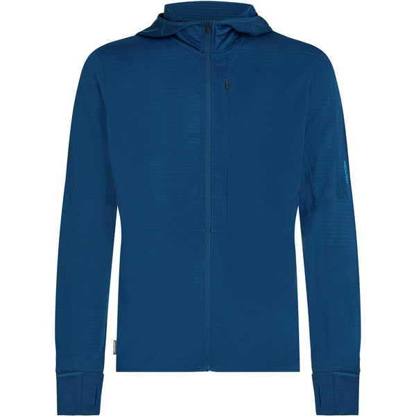 Merino Blend 200 RealFleece Descender Men's LS Zip Hoodie