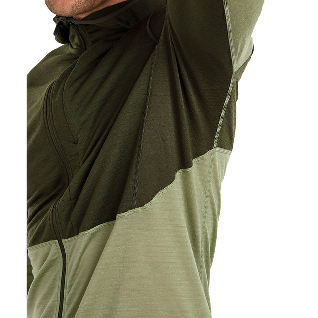 Merino Blend 200 RealFleece Descender Men's LS Zip Hoodie