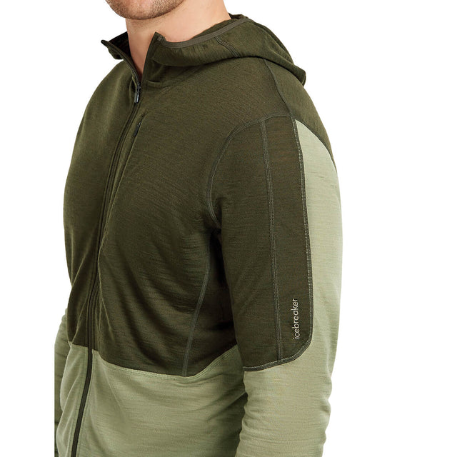Merino Blend 200 RealFleece Descender Men's LS Zip Hoodie