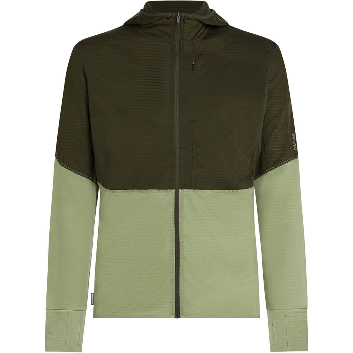 Merino Blend 200 RealFleece Descender Men's LS Zip Hoodie