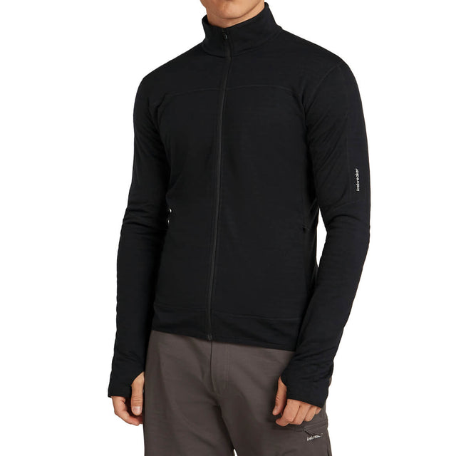 Merino Blend 300 RealFleece Descender Men's LS Zip