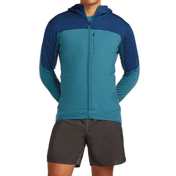 Merino Blend 300 RealFleece Descender Men's LS Zip Hoodie