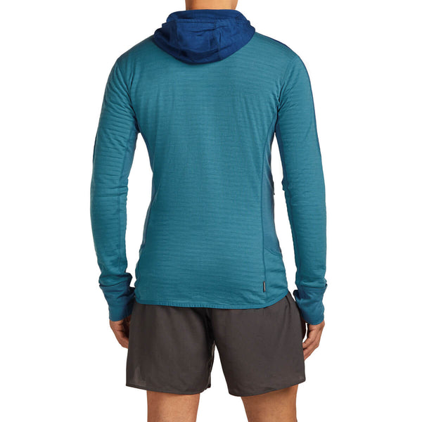 Merino Blend 300 RealFleece Descender Men's LS Zip Hoodie