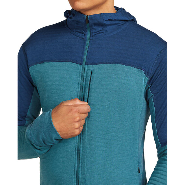 Merino Blend 300 RealFleece Descender Men's LS Zip Hoodie