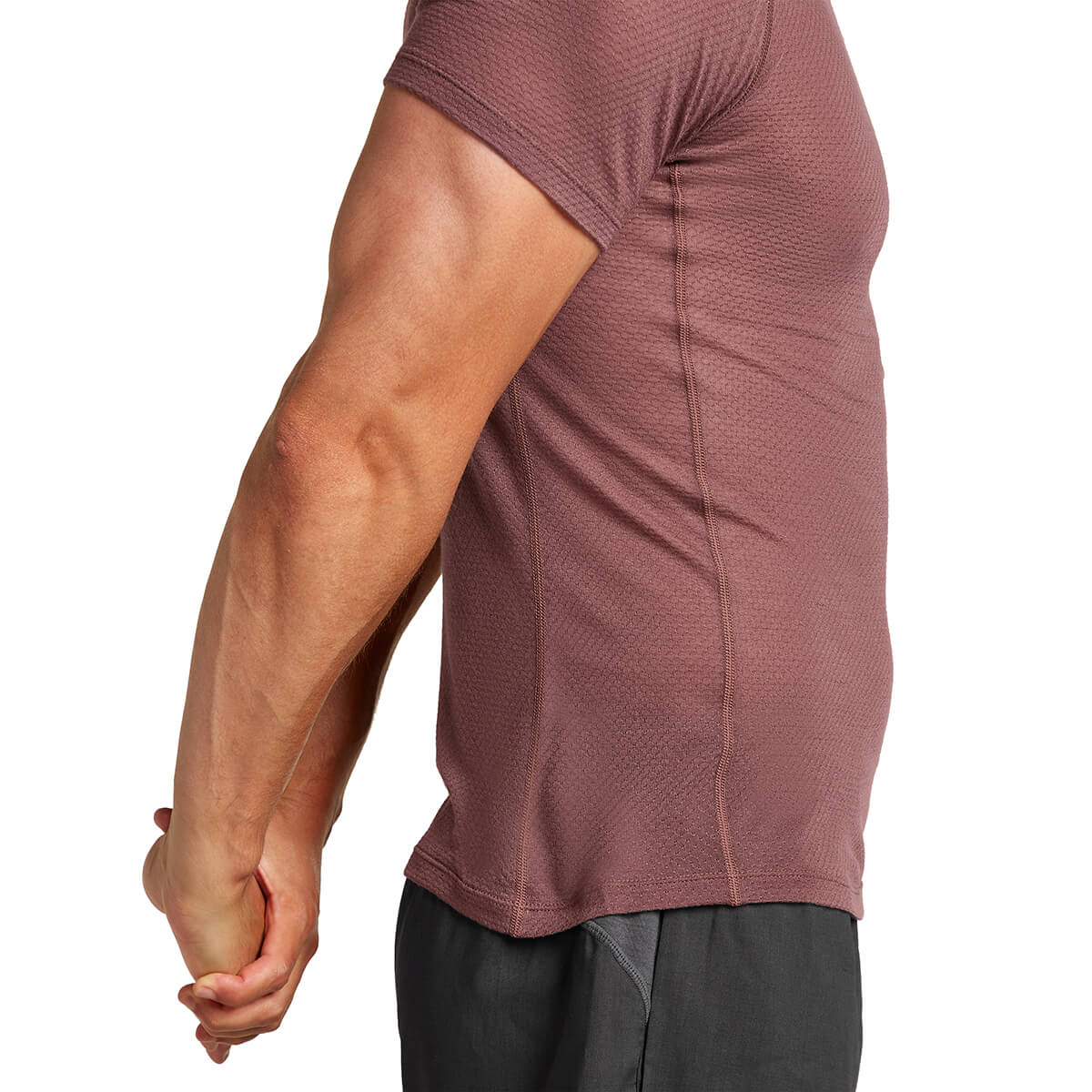 Merino Blend 75 Cool-Lite Featherlight Men's SS Crewe