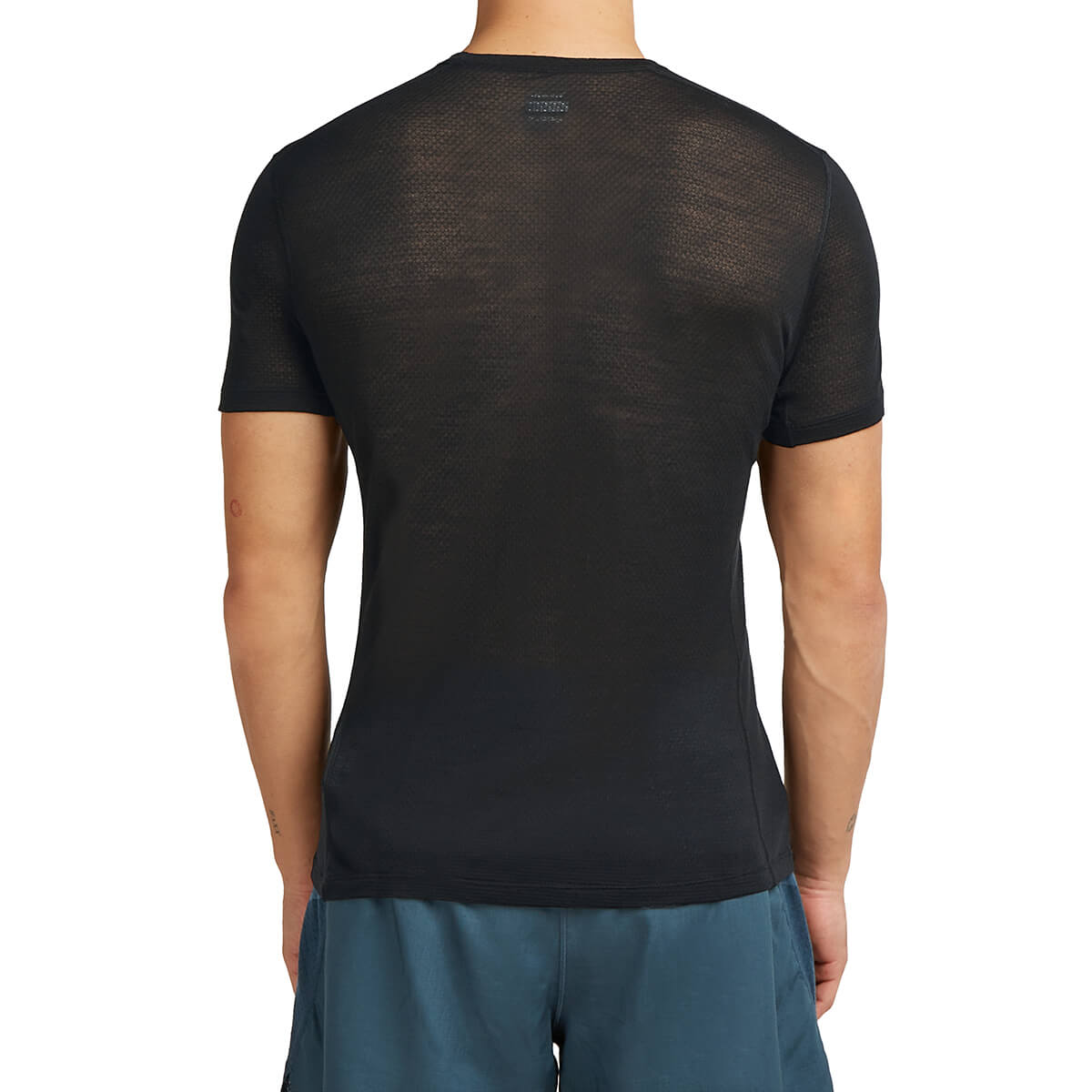 Merino Blend 75 Cool-Lite Featherlight Men's SS Crewe