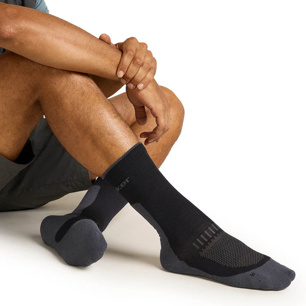 Merino Hike+ Light Cushion Men's Crew Socks