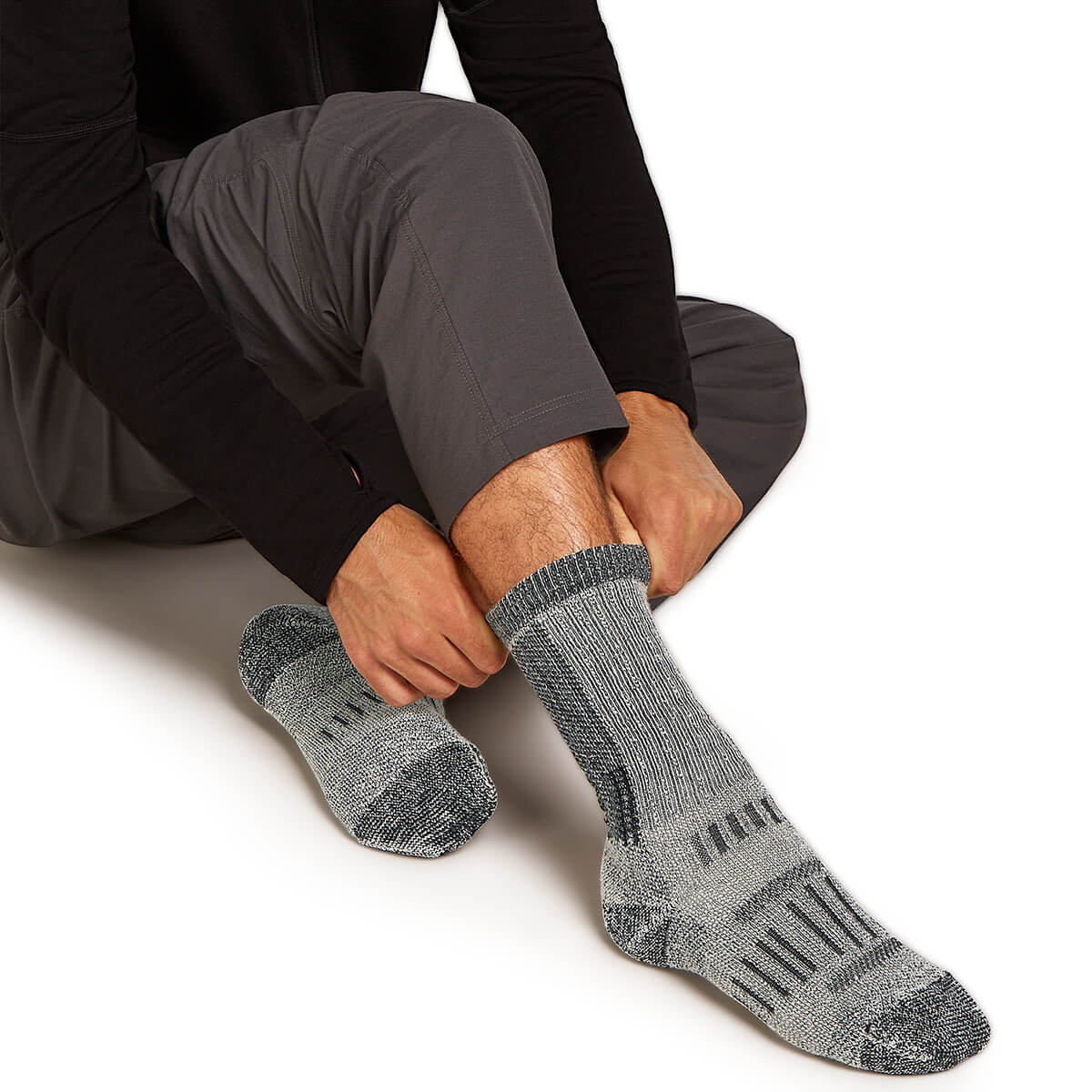 Merino Hike+ Mountaineer Men's Mid Calf Sock