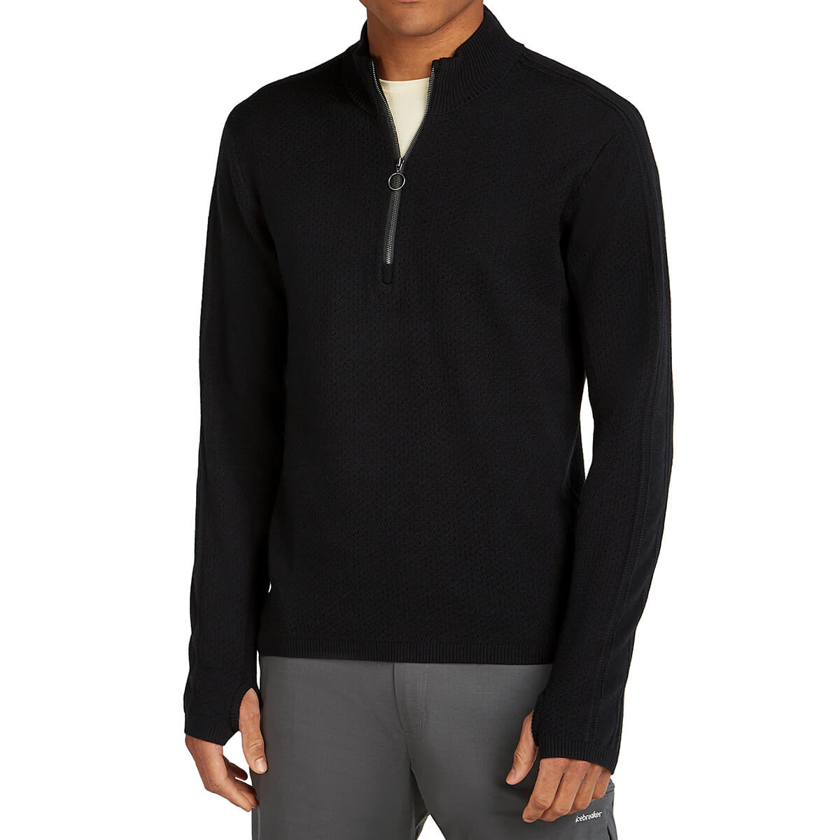 Merino icebreaker Anniversary Original Men's LS Half Zip
