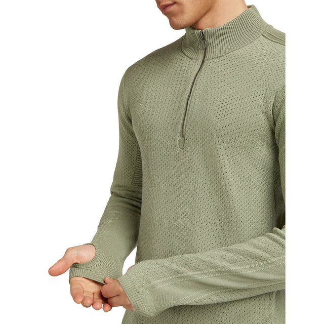 Merino icebreaker Anniversary Original Men's LS Half Zip