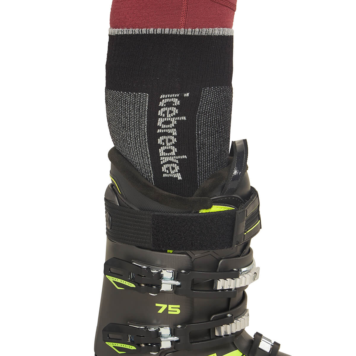 Merino Blend Ski+ Medium Cushion Men's Over the Calf Socks