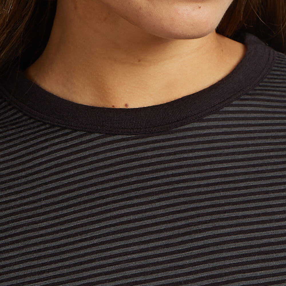 Merino 150 Stripe Unisex LS Tee
