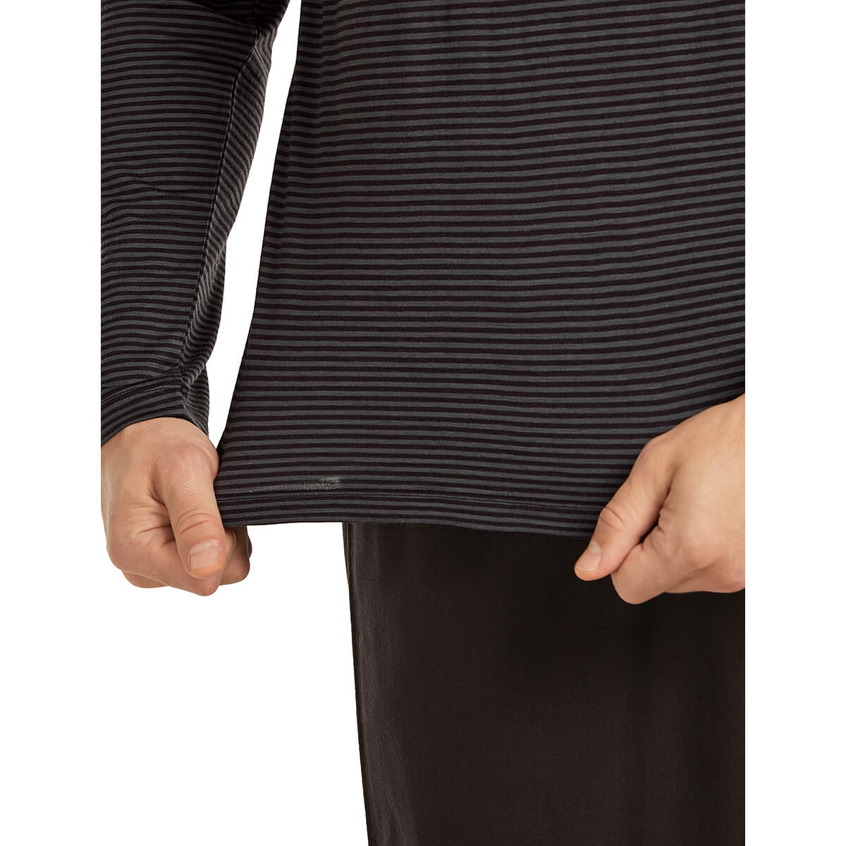Merino 150 Stripe Unisex LS Tee