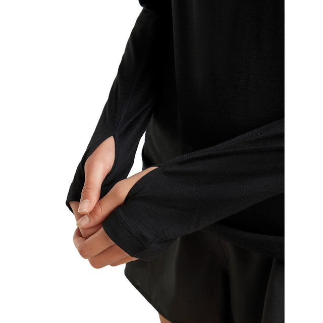 150 MerinoFine Ace Women's LS Hoodie UPF