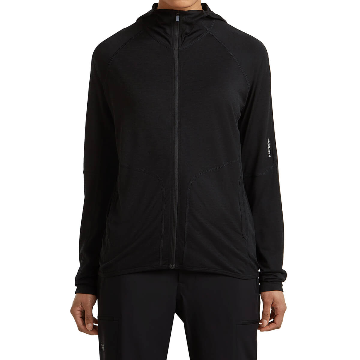 150 MerinoFine Ace Women's LS Zip Hoodie UPF