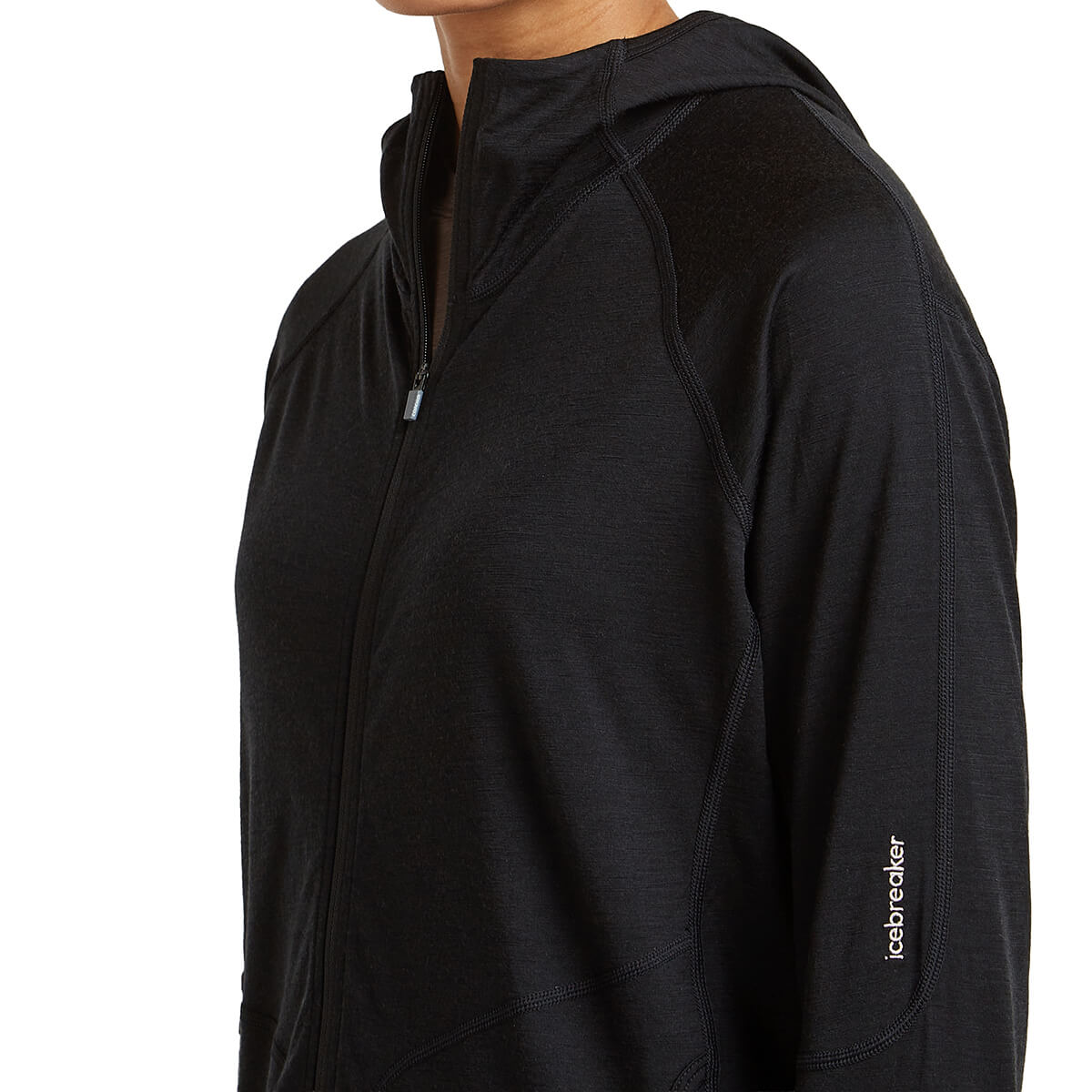 150 MerinoFine Ace Women's LS Zip Hoodie UPF