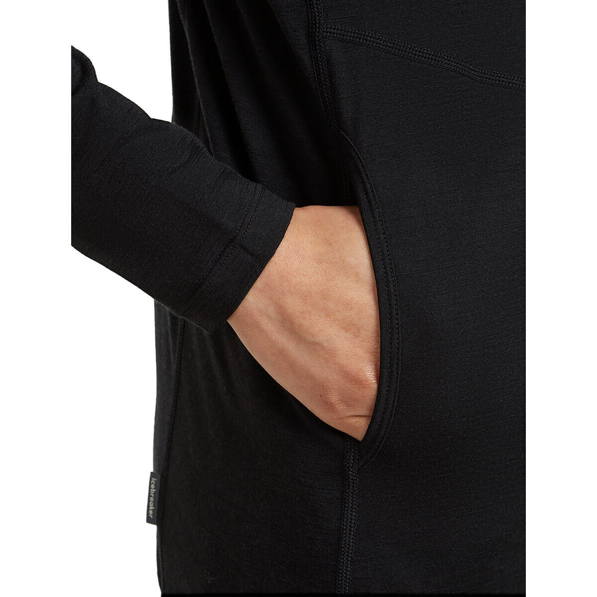 150 MerinoFine Ace Women's LS Zip Hoodie UPF