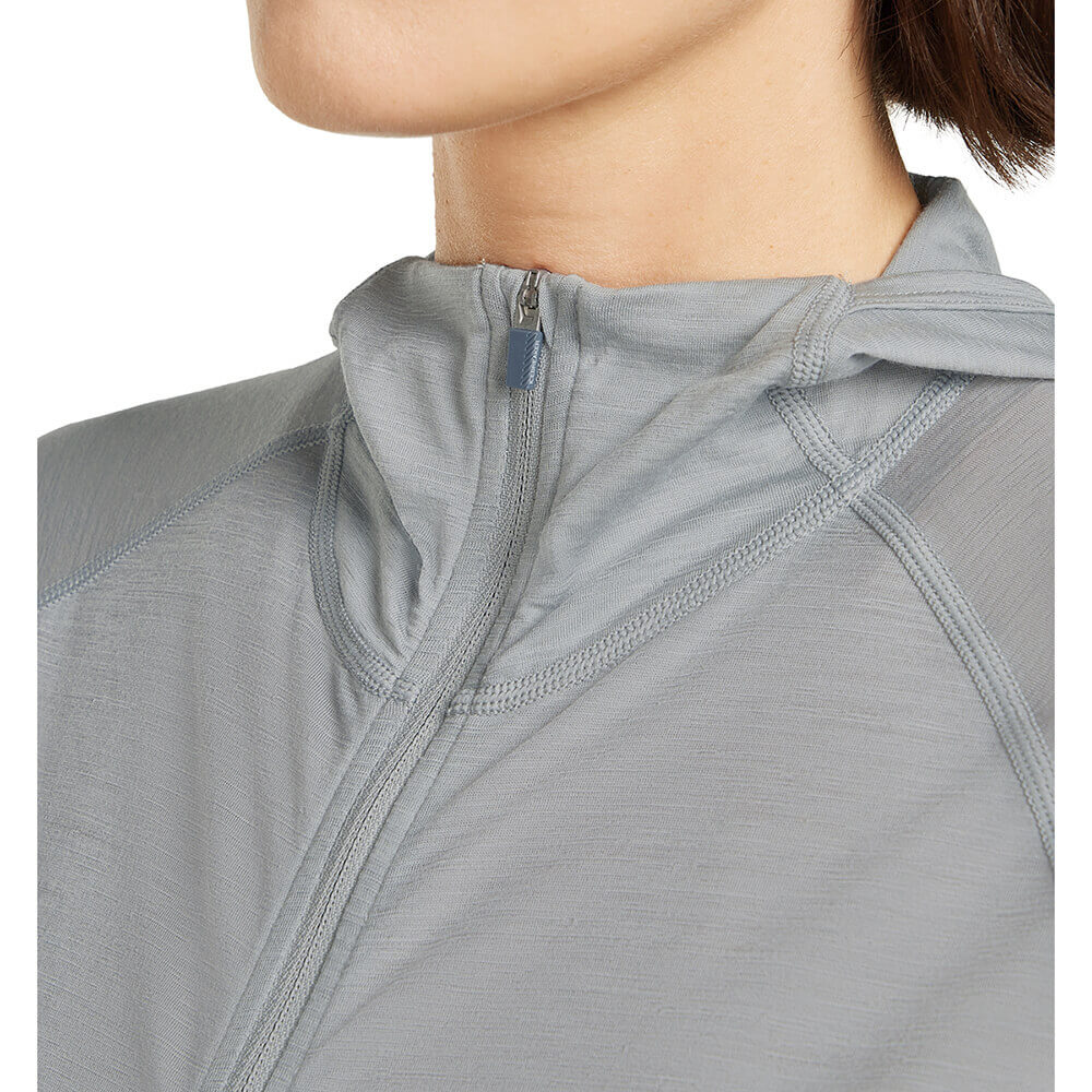150 MerinoFine Ace Women's LS Zip Hoodie