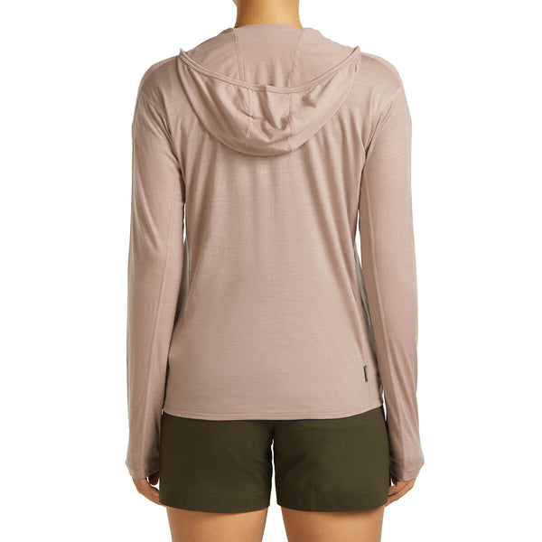 150 MerinoFine Ace Women's LS Zip Hoodie