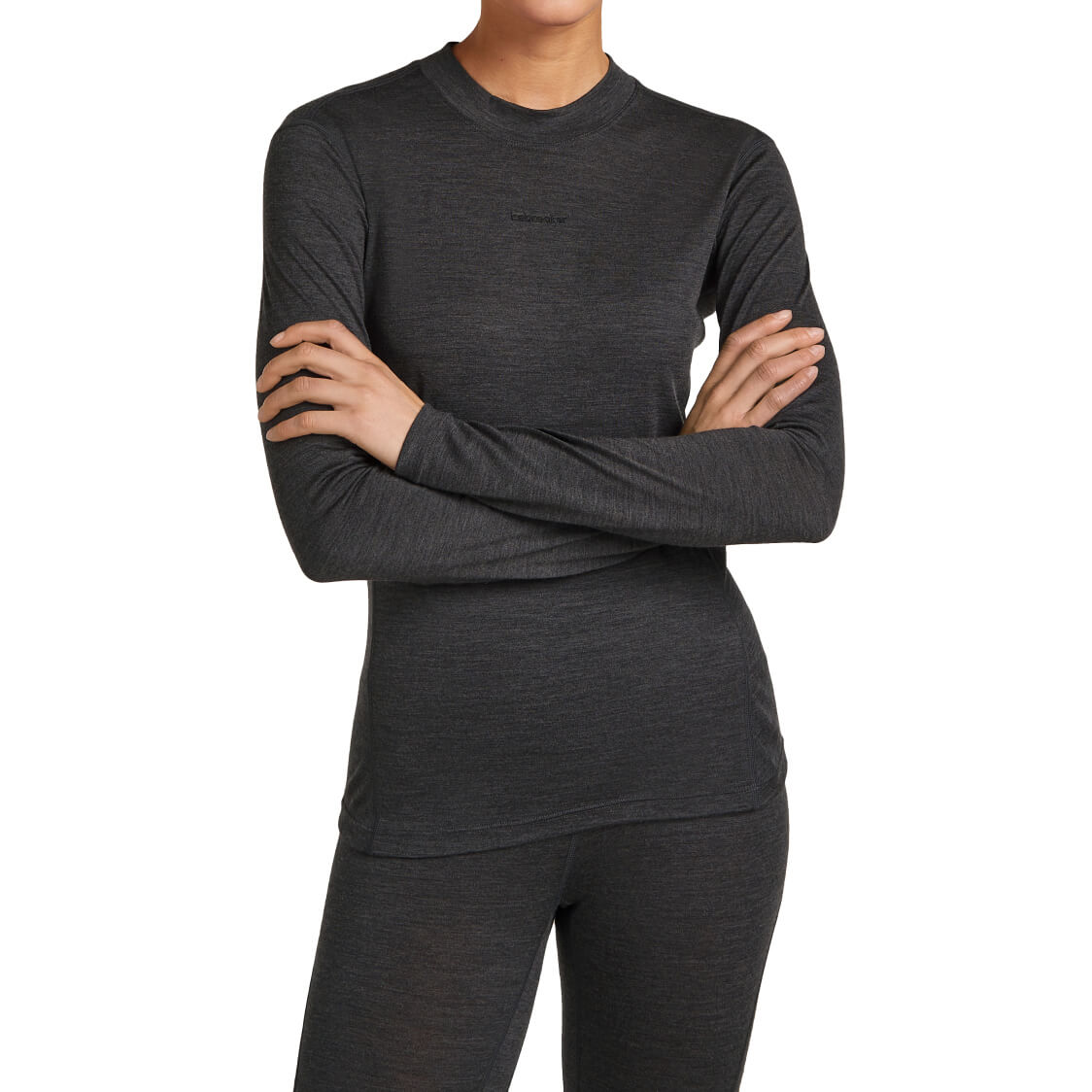 200 MerinoFine Ace Women's LS Mock Neck
