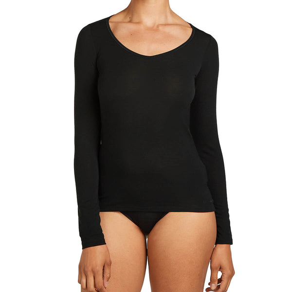 Black on model