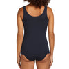 Midnight Navy back, on model