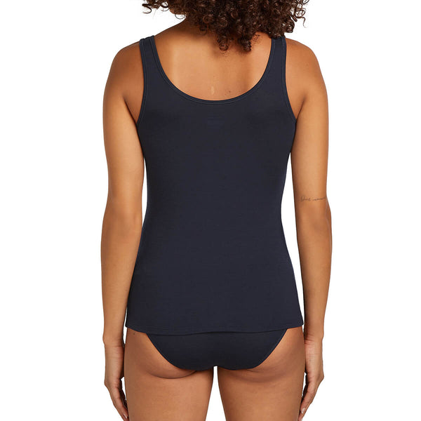 Midnight Navy back, on model
