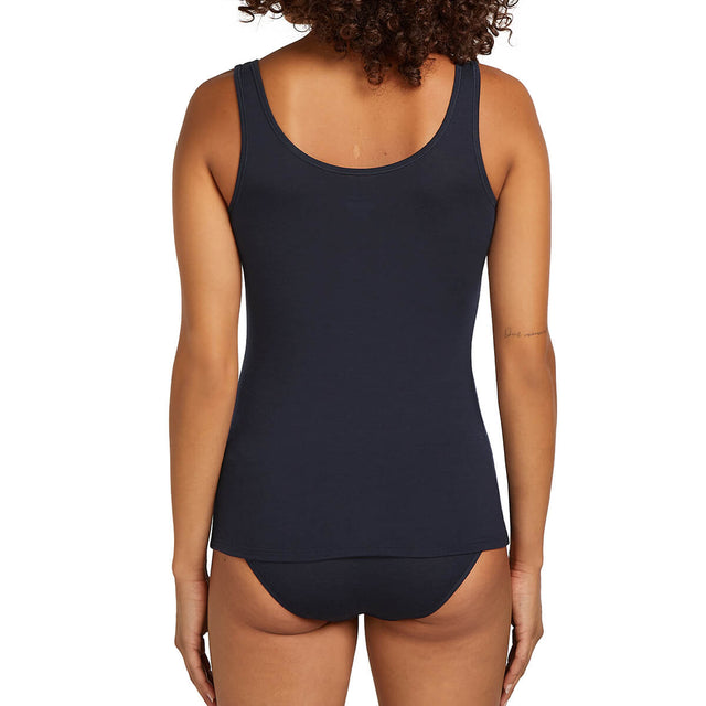 Midnight Navy back, on model