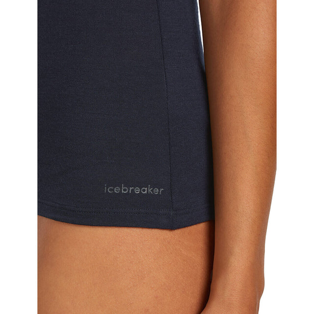 Midnight Navy logo at left hem